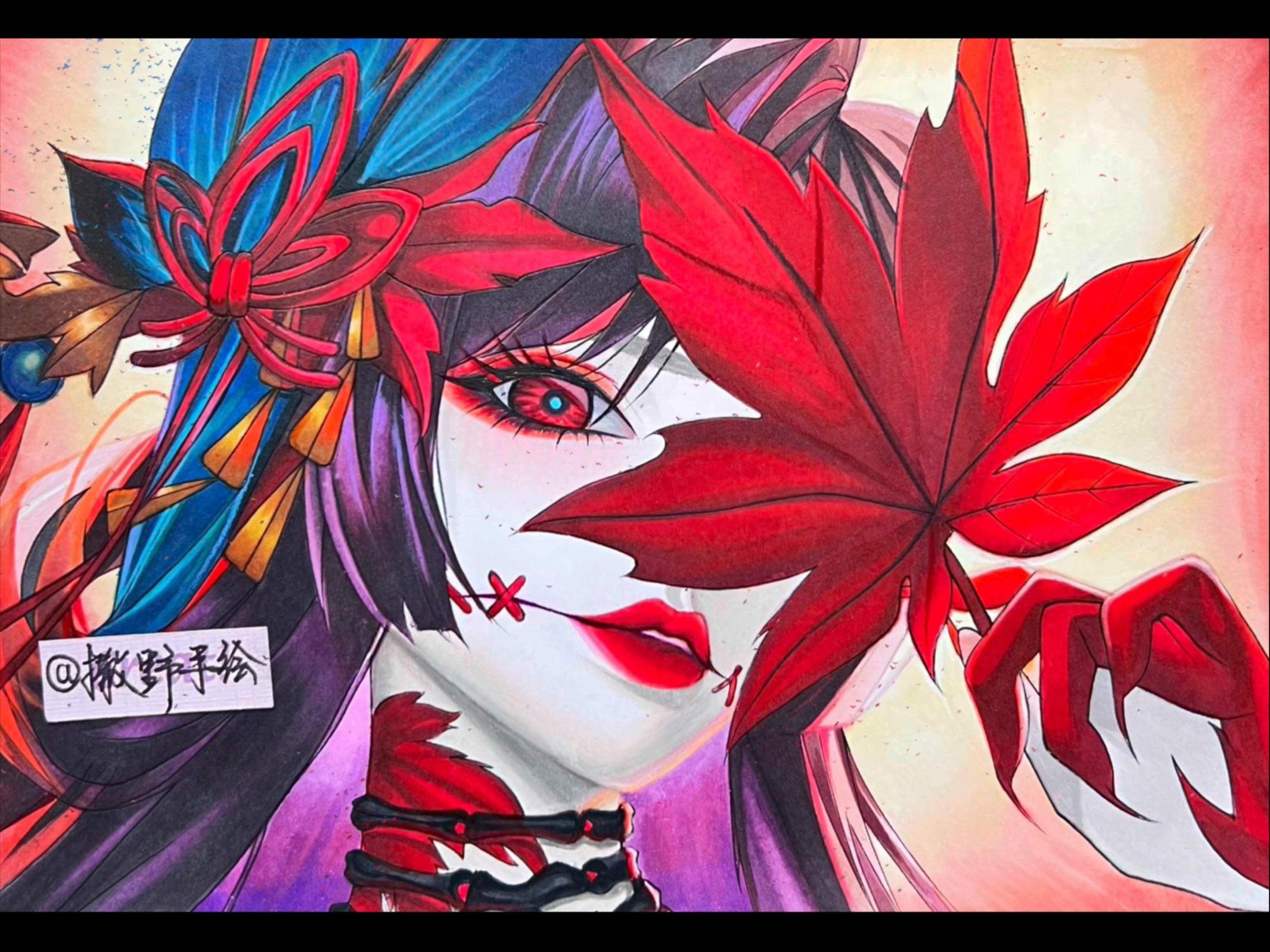 照片做成手绘教程