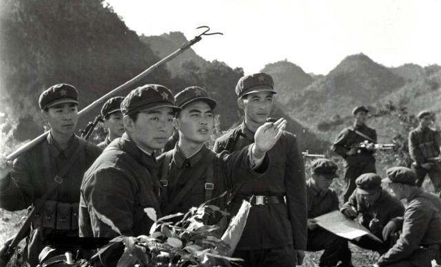 对越自卫还击战中的领航参谋...